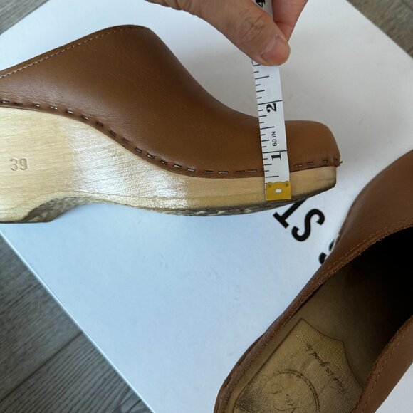 No. 6 Wedge Clog in Palomino (size 39) - Picture 14 of 15